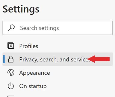 Screenshot showing how to get to security settings Screenshot showing how to get to security settings